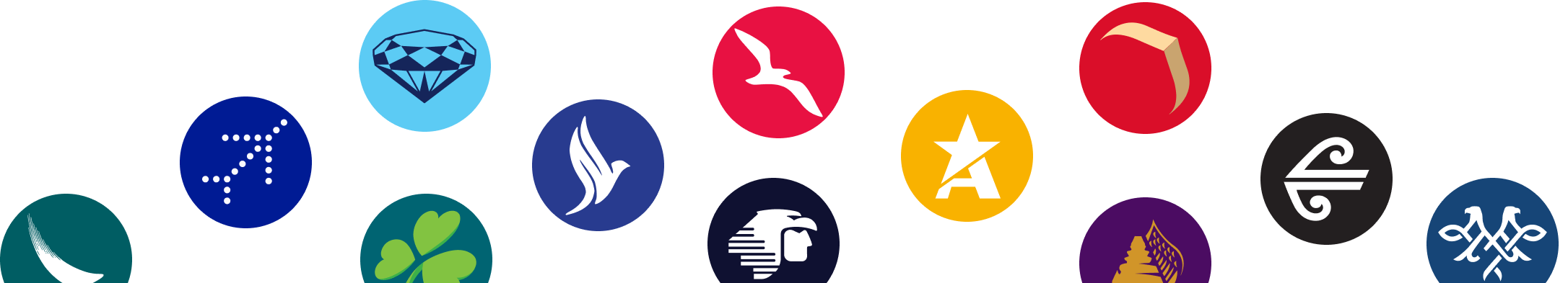 Collection of popular company logos including Apple, Microsoft, Tesla, Google, and other major brands available through logostream API
