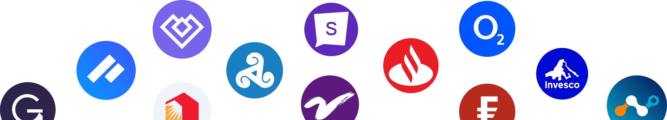 Collection of popular company logos including Apple, Microsoft, Tesla, Google, and other major brands available through logostream API