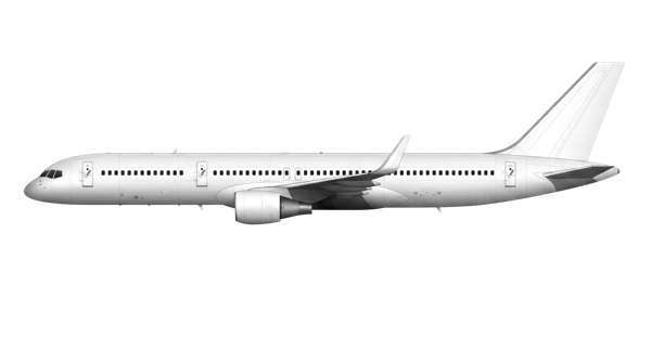Blank 757 livery template