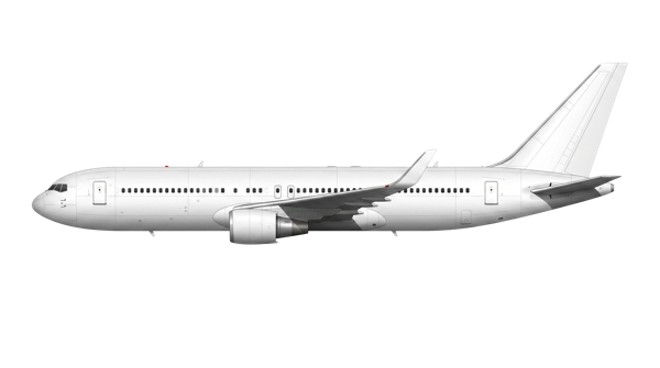 Blank 767 livery template
