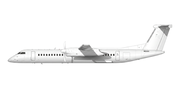 Blank DH8 livery template
